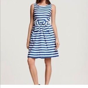 Kate Spade Jillian Dress in blue and white stripes